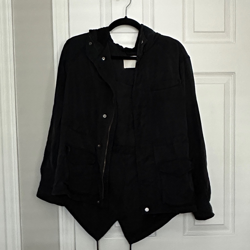 Wilfred Black Utility Jacket